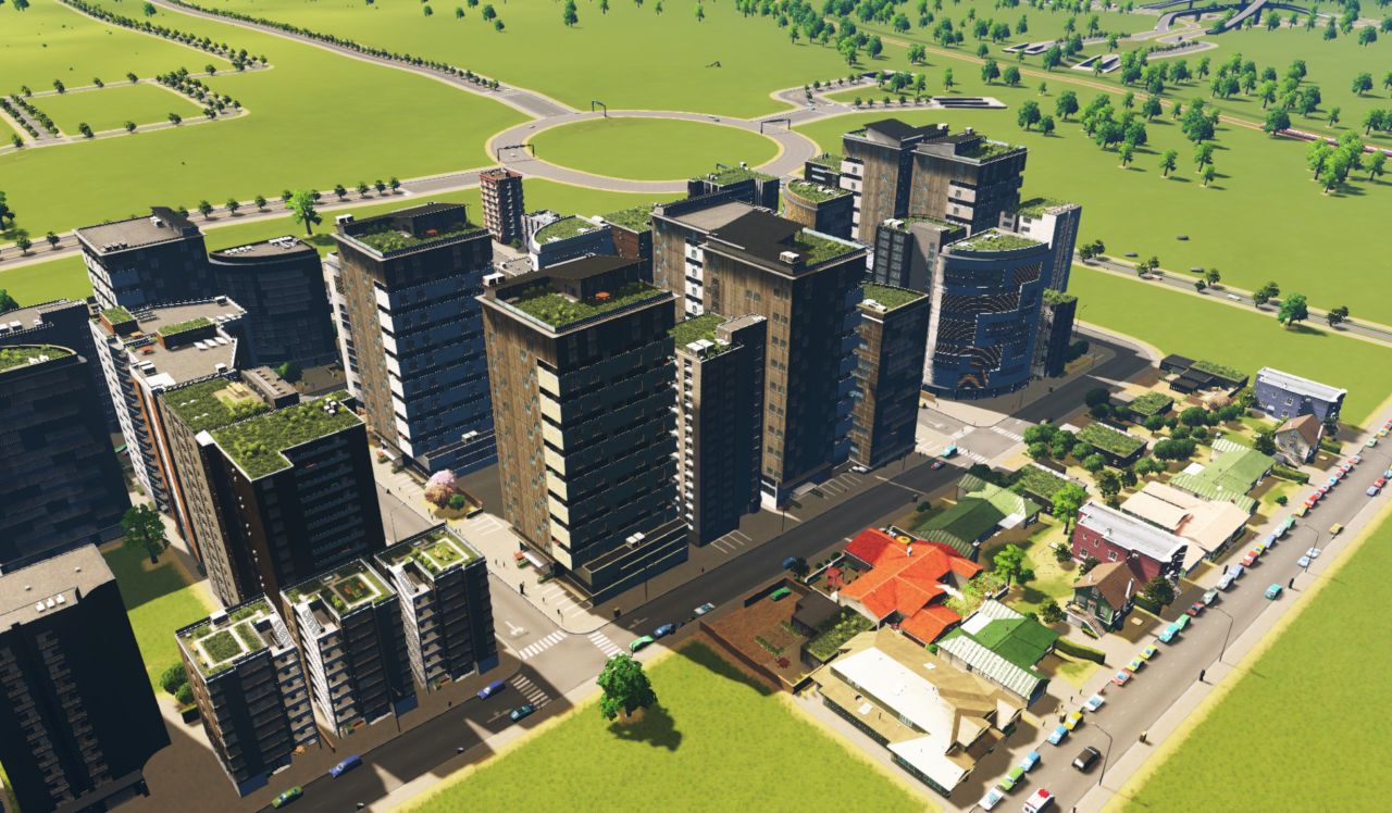 Cities skylines green cities обзор